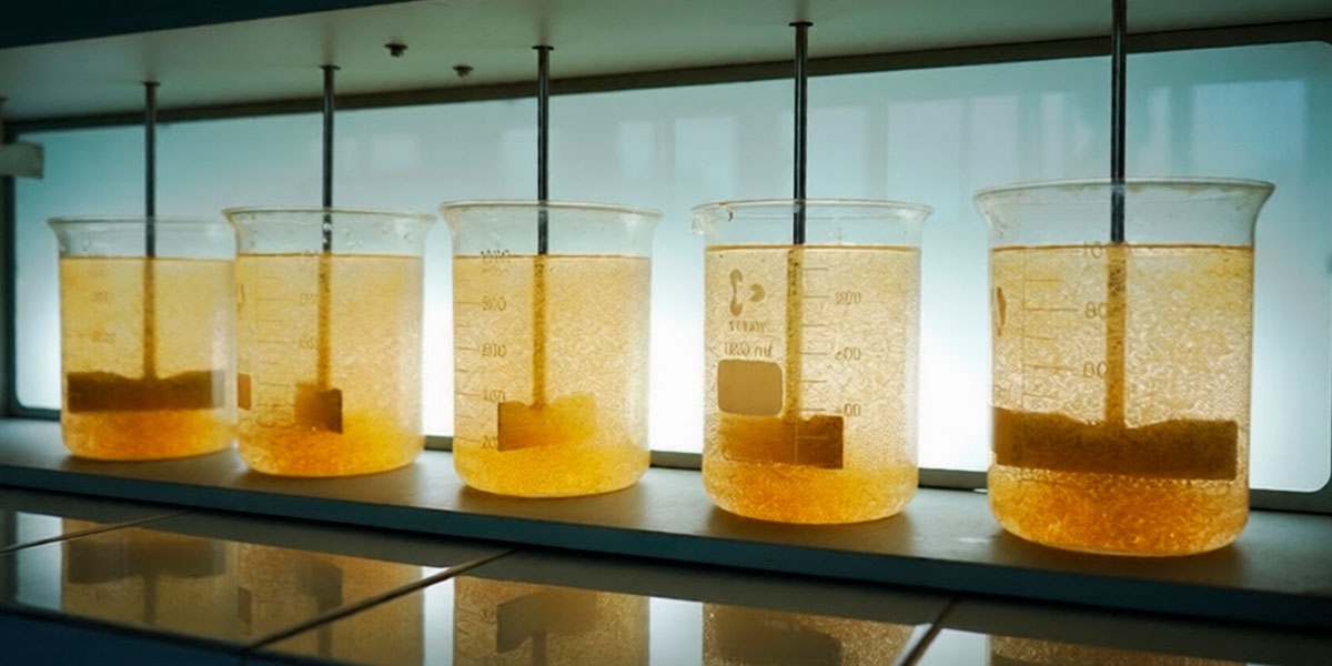 Prueba de jarras para tratamiento de agua y aguas residuales